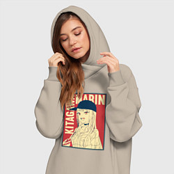 Женское худи-платье Марин Китагава Sono Bisque Doll, цвет: миндальный — фото 2