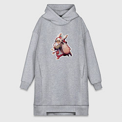 Женская толстовка-платье Нанати арт