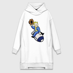 Женская толстовка-платье Vault boy - bomb rider