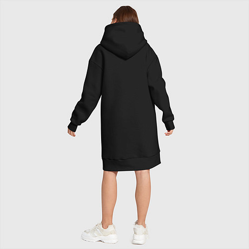 Женская толстовка-платье Торонто Рэпторс / Черный – фото 5