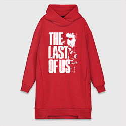 Женское худи-платье The last of us game, цвет: красный