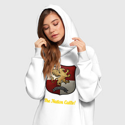 Женское худи-платье Империя Warhammer: Total War, цвет: белый — фото 2