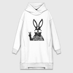 Женская толстовка-платье Stay cool rabbit