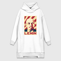 Женская толстовка-платье Vladimir Lenin