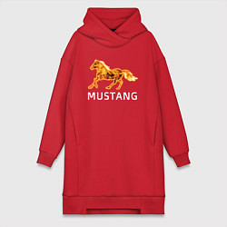 Женская толстовка-платье Mustang firely art