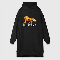 Женская толстовка-платье Mustang firely art