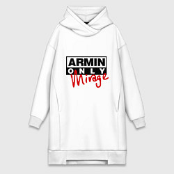 Женское худи-платье Armin Only: Mirage, цвет: белый