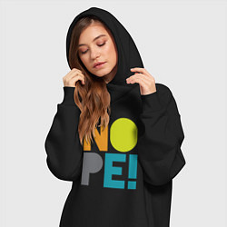 Женское худи-платье Неть, цвет: черный — фото 2