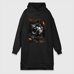 Женская толстовка-платье The Witcher - Logo