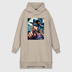 Женская толстовка-платье Jojo and his new stand ai art fantasy