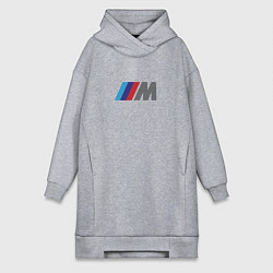 Женская толстовка-платье BMW logo sport