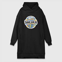 Женская толстовка-платье Sweden