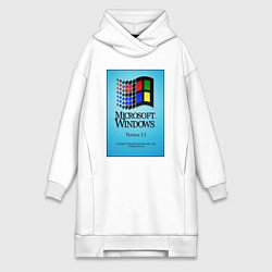 Женская толстовка-платье Windows 3