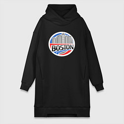 Женская толстовка-платье City Boston