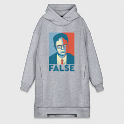 Женская толстовка-платье Dwight false - офис