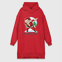 Женская толстовка-платье Dab Santa