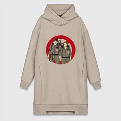 Женская толстовка-платье X busters