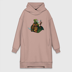 Женское худи-платье Верминтайд 2 - Кериллиан из Warhammer, цвет: пыльно-розовый