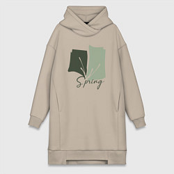 Женская толстовка-платье Spring