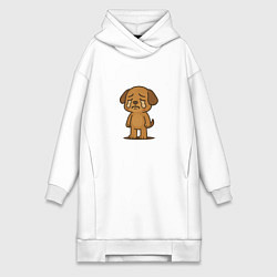 Женская толстовка-платье Crying Little Poppy