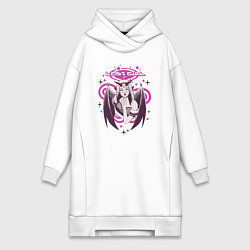 Женская толстовка-платье Lost Girl,Y2K стиль