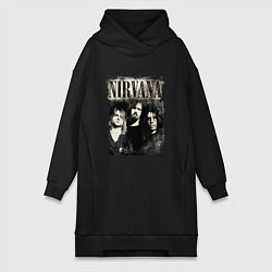 Женская толстовка-платье Nirvana foto