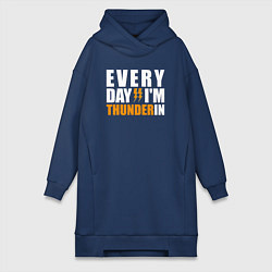 Женская толстовка-платье Thunder in