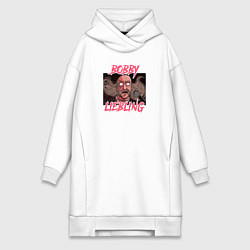 Женская толстовка-платье Рокер с выпученными глазами - Бобби Либлинг