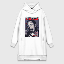 Женская толстовка-платье Asap Rocky billboard