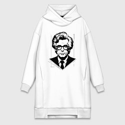 Женская толстовка-платье Энди Уорхол в городском стиле