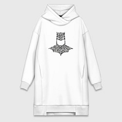 Женская толстовка-платье Batman hero