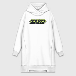 Женская толстовка-платье 2XKO logo