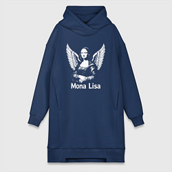 Женская толстовка-платье Мона Лиза с крыльями