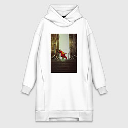 Женская толстовка-платье Танец Джокера