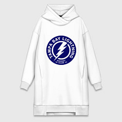 Женское худи-платье HC Tampa Bay Lightning, цвет: белый