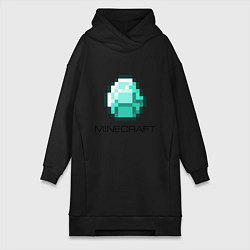 Женская толстовка-платье Minecraft Diamond