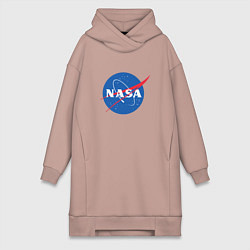 Женская толстовка-платье NASA: Logo