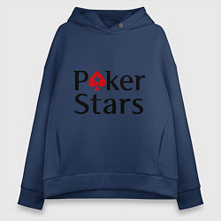 Женское худи оверсайз Poker Stars