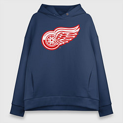 Женское худи оверсайз Detroit Red Wings