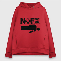 Женское худи оверсайз NOFX crushman