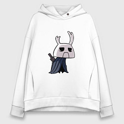Толстовка оверсайз женская Hollow Knight, цвет: белый