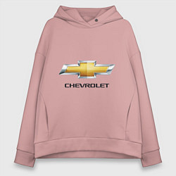 Женское худи оверсайз Chevrolet логотип