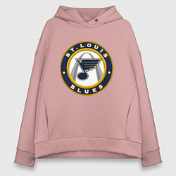Женское худи оверсайз St Louis Blues