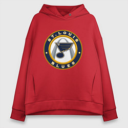 Женское худи оверсайз St Louis Blues