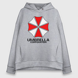 Толстовка оверсайз женская UMBRELLA CORP, цвет: меланж