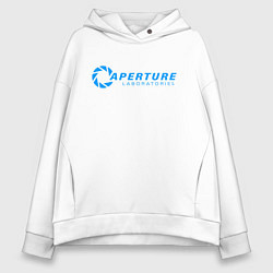 Толстовка оверсайз женская PORTAL, цвет: белый