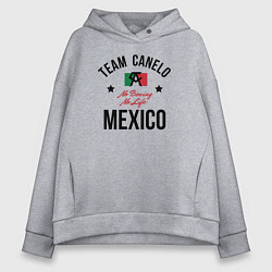Толстовка оверсайз женская Team Canelo, цвет: меланж