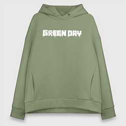 Толстовка оверсайз женская GreenDay, цвет: авокадо