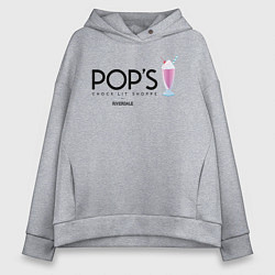 Женское худи оверсайз POPS