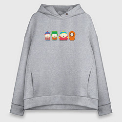 Женское худи оверсайз South Park Саус Парк